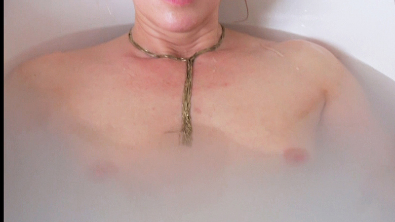 Nudes of Rita from Tiger Lily, quatre femmes dans la vie. Breasts, bathtub, cloudy water. 721998