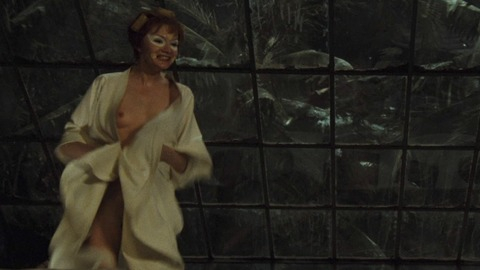 Anna Prucnal Naked as Elena. Breasts, face paint, hair rollers. 790851