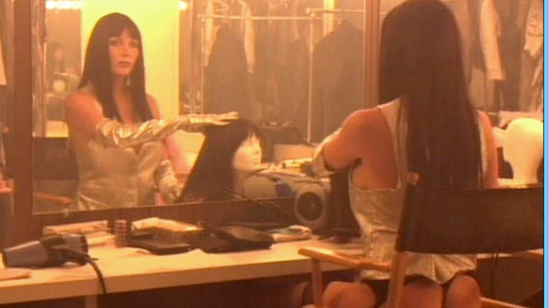 Sexiest Shelley Michelle Scene in Galaxy Hunter. Sexy, big breasts, black hair. 621067