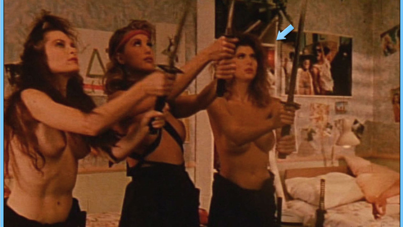 Lisa Comshaw Naked in ...And God Spoke. Breasts, nude, samurai sword. 583393