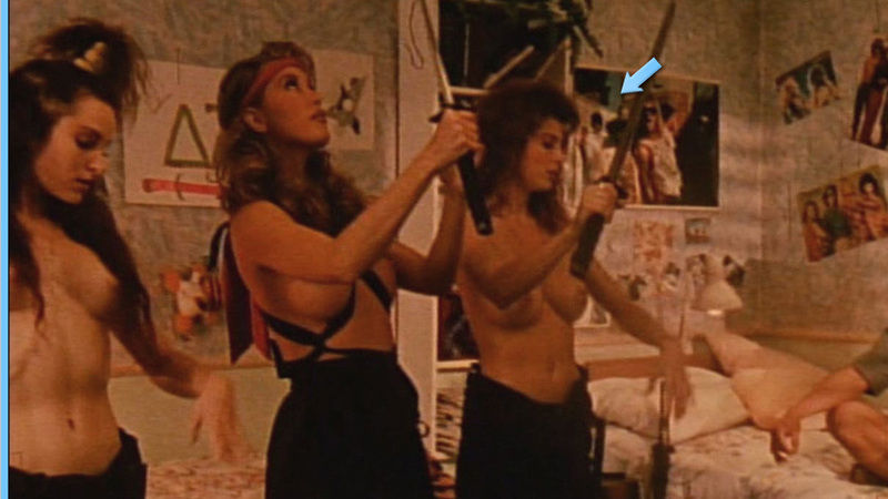 Lisa Comshaw Nude as Nude Ninja. Breasts, nude, samurai sword. 583394