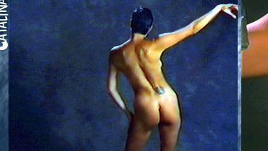 Catalina Larranaga Nude in Loveblind. Breasts, Butt, black hair, collage. 576346