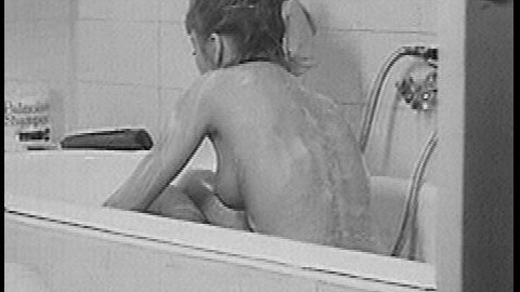Magdalena Zawadzka Naked as NA. Breasts, bathtub, black and white. 583071