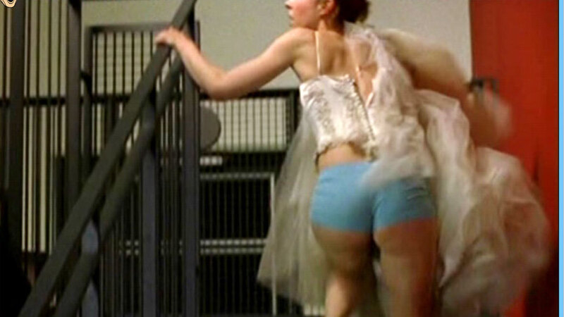 Sexiest Katharina Schüttler Scene in Vorsicht Schwiegermutter!. Underwear, SFW, blue panties. 627703