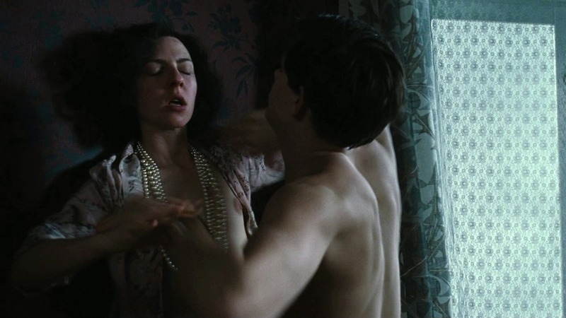 Katharina Schüttler Nude as Iza. Breasts, fighting, man grabbing woman. 739562