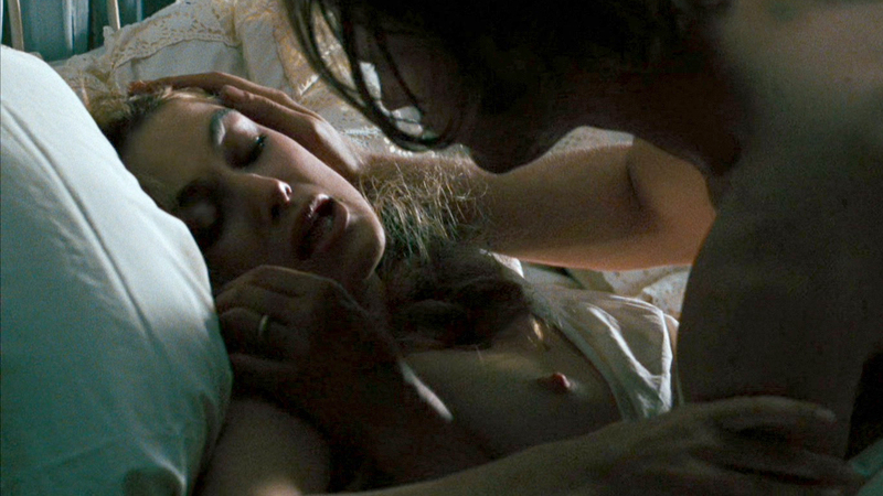 Keira Knightley Naked in Silk. Breasts, bedroom, couple in bed. 646951