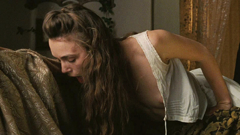 Keira Knightley Nude in A Dangerous Method. Breasts, bent over couch, brunette. 709798