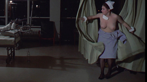 Carol Drinkwater in A Clockwork Orange (1971) Breasts Bandages Black Hair 674075