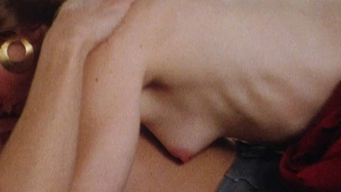 Juliette Cummins Nude in Deadly Dreams. Breasts, couple in bed, hoop earring. 819496