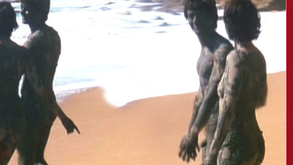 Fanfan Vieira from Sans elle Naked. Breasts, Butt, beach, collage. 630197