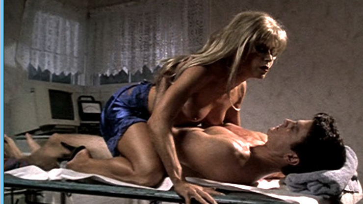 Gwen Somers Naked in Hot Wax Zombies on Wheels. Breasts, blonde, cowgirl. 551119