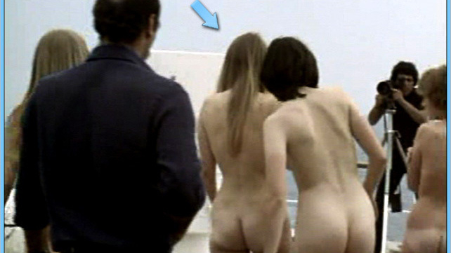 Margaret from Rosebud Naked. Butt, back exposed, beach. 537419
