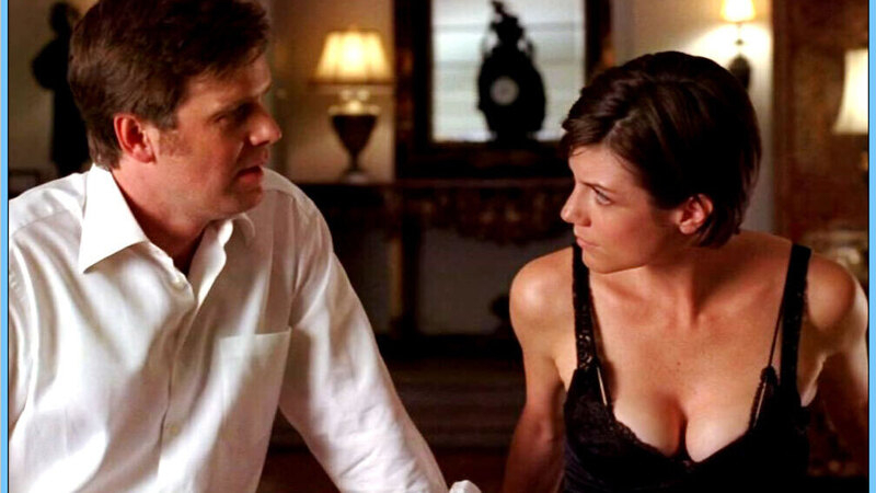 Sexiest Scenes of Lisa George from Dirty Sexy Money. Sexy, black nightgown, brunette. 665273