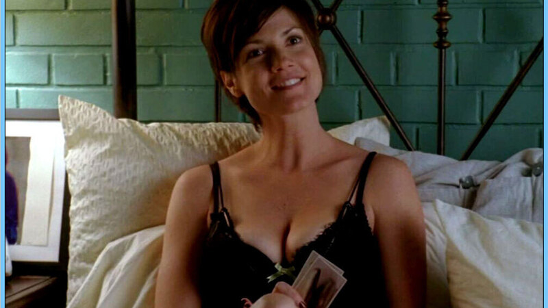 Hottest Zoe McLellan Scene in Dirty Sexy Money. Sexy, SFW, black nightgown. 665270
