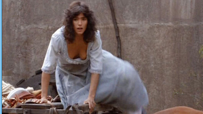 Hottest Casilda Scenes. Sexy, blue dress, brunette. 616539
