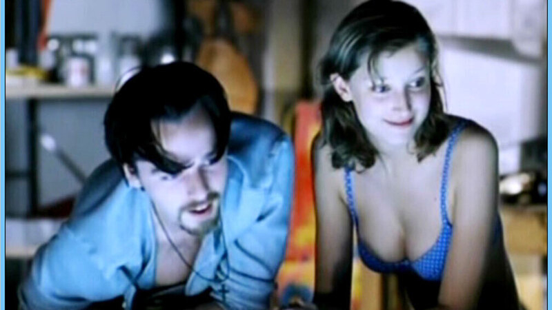 Sexiest Sandra Scenes. Bikini, blue bikini, brunette. 601306
