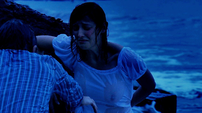 Sexiest Scenes of Veronica / Laura from Youth Without Youth. Sexy, SFW, nipples through shirt. 726779