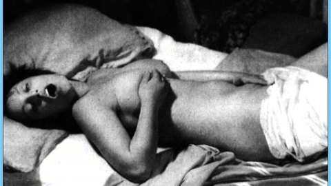 Rita Calderoni in Delirium (1973) Breasts Big Breasts Black And White 562603