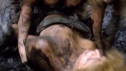 Nudes of Erigena from Barbarian Queen II. Breasts, blonde, mud wrestling. 574368