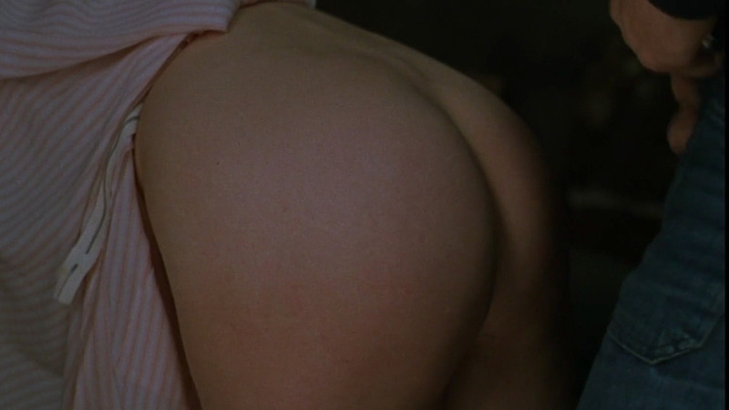Bulle Ogier Naked in Maîtresse. Butt, butt exposed, dress above butt. 790513