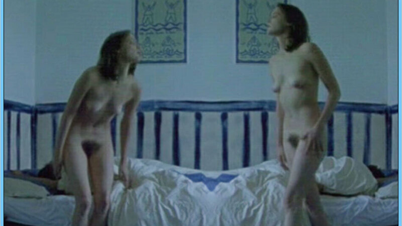 Hélène Fillières Naked in Seaside. Breasts, Bush, brunette, hairy bush. 611329