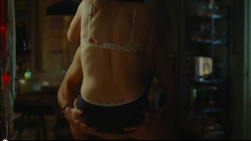 Hottest Julie Powell Scenes. Underwear, black panties, brunette. 678639