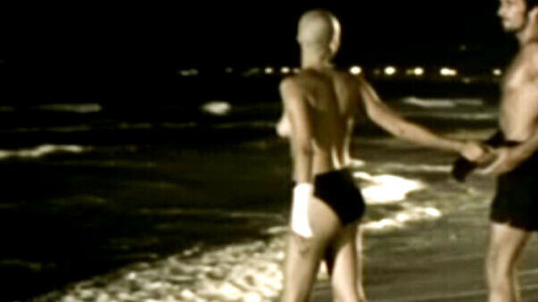 Nudes of Gwen from I Love You Baby. Breasts, bald, beach. 587316