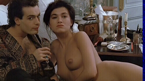 Marie Colbin Nude as Zaza. Breasts, Bush, black hair, couple. 662354