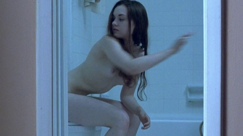 Lisa Connelly from Bully Naked. Breasts, bathroom, brunette. 742673
