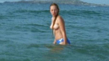 Isild Le Besco Naked in Girls Can't Swim. Breasts, big breasts, blue panties. 599695