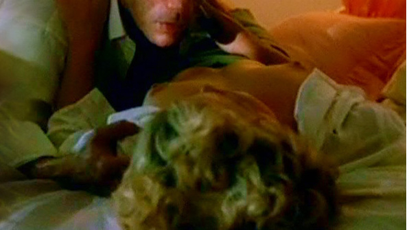 Melody Anderson Naked in Under Surveillance. Breasts, blonde, bloody. 588229