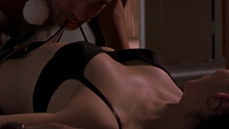 Sexiest Lauren Graham Scene in Bad Santa. Sexy, Underwear, SFW, black bra. 748669