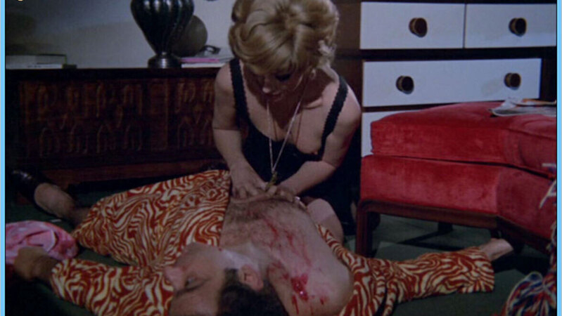 Pier Angeli Nude in In the Folds of the Flesh. Breasts, black dress, blonde. 588376