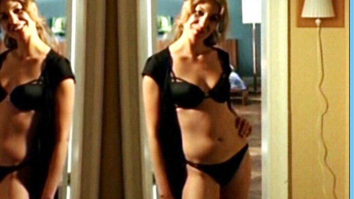 Sexiest Miriam Scenes. Underwear, black bra, black panties. 626878