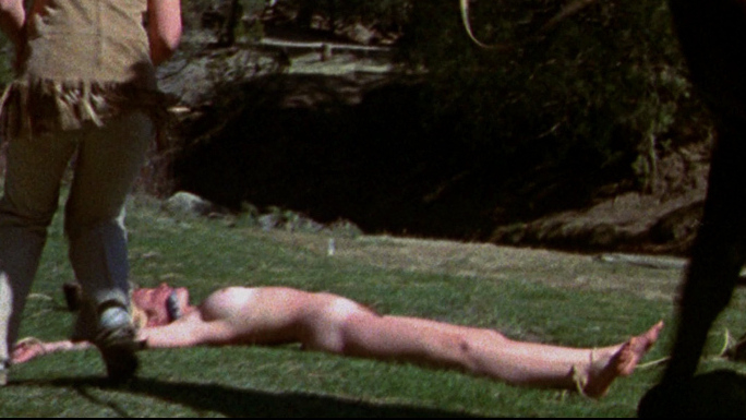 Delores Taylor Naked in Billy Jack. Breasts, Bush, bondage, cleave gag. 676255