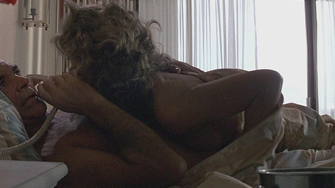 Valerie Leon in Never Say Never Again (1983) Sexy Couple In Bed Curly Hair 688235
