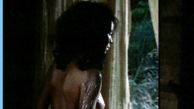Marlene Clark Naked as Lena Aruza. Breasts, black hair, collage. 613137