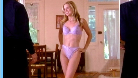 Sexiest Kim Schraner Scene in Paradise Falls. Underwear, SFW, black dress. 657841