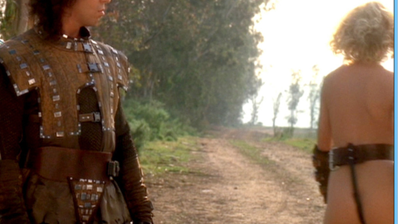 Critters 2's Sexiest Scenes with Roxanne Kernohan. Sexy, SFW, back exposed. 588912