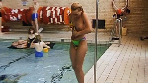 Trine Michelsen in The Idiots (1998) Breasts Bikini Bottom Breasts 678187