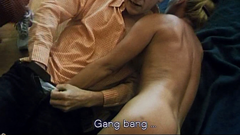 Trine Michelsen in The Idiots (1998) Butt Back Exposed Blonde 678188