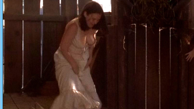 Hottest Natalie Canerday Scene in South of Heaven, West of Hell. Sexy, SFW, black hair. 589268