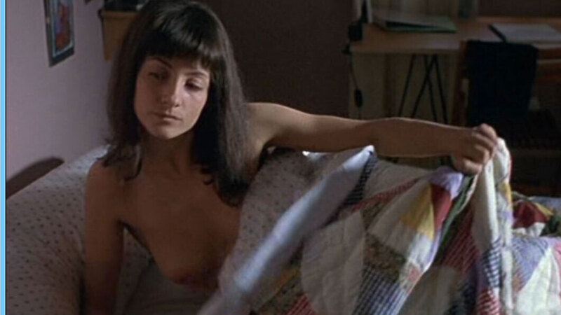 Najwa Nimri Naked in Lovers of the Arctic Circle. Breasts, black hair, in bed. 590155