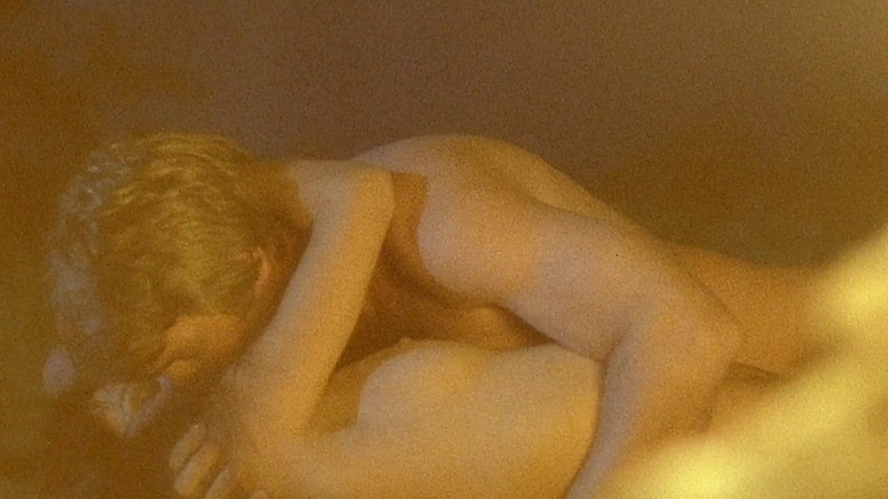 Marsha Quist from The Howling Naked. Breasts, campfire, kissing. 589517