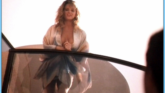 Sexiest Scenes of Tammy from Alien Intruder. Sexy, blonde, cleavage. 552137