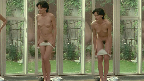 Anne Coesens Naked as Marie. Breasts, Butt, Bush, black hair, collage. 589599