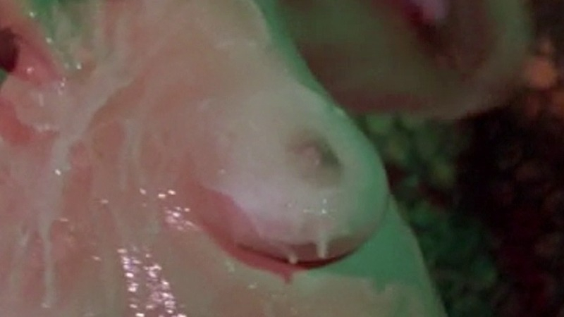 Amy Brentano Nude in Breeders. Breasts, covered in slime, dark hair. 777988