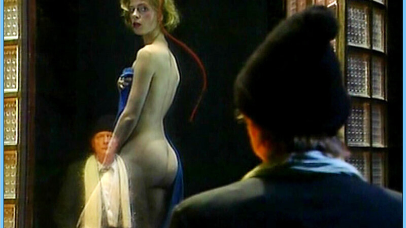 Corinna Kirchhoff Naked in Schlusschor (Stageplay). Butt, back exposed, blonde. 637033