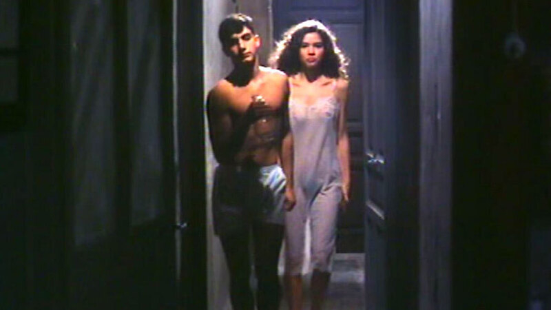 Sexiest Isabel Scenes. Sexy, brunette, bush through sheer nightgown. 600562