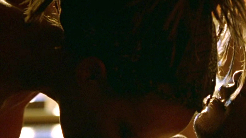 Nora Timmer from Slow Burn Naked. Breasts, couple, in bed. 625787